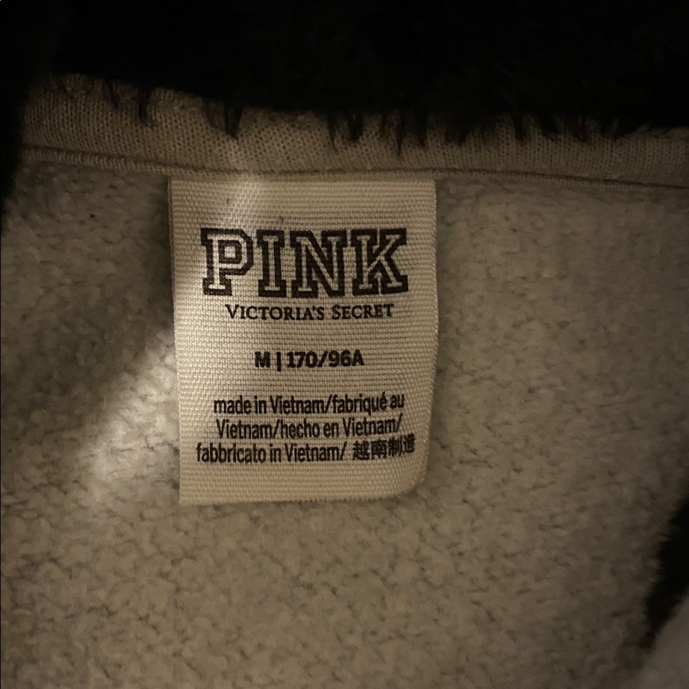 Gray PINK by Victoria’s Secret hooded jacket - Picture 7 of 7